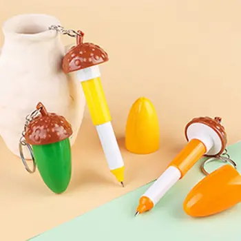 Креативна Телескопична химикалка дръжка във формата на шишарката, Ключодържател, Сладки топката пишещи средства, Малки подаръци за студенти, Награди