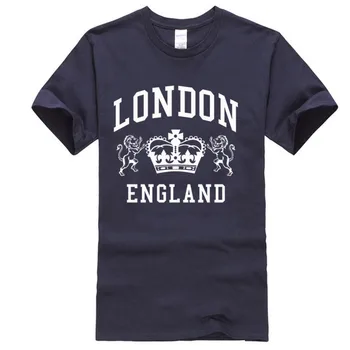 Лондон, Англия, Тениска, Новост, Сувенири, Туристически Празник, Подарък За Рожден Ден, Мъжки Топ