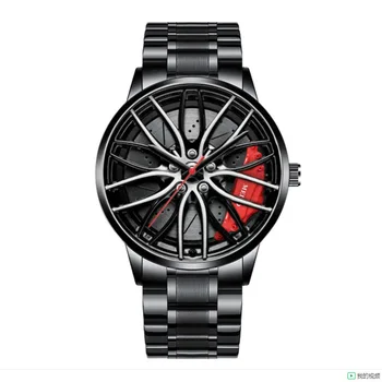 Луксозни мъжки ръчен часовник Бизнес стомана кварцов мъжки часовник часовници дължината на Колесната техника Модно бижу Мъжки часовник