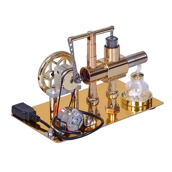 Модел на двигателя на Стърлинг Физически научен експеримент Учебни помагала Модел на двигателя горещ въздух Физически модел на Образователна играчка