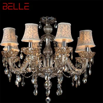 Модерна луксозна полилей BELLE Led кристални висящи осветителни тела за дома, хотела, Вилата Зала