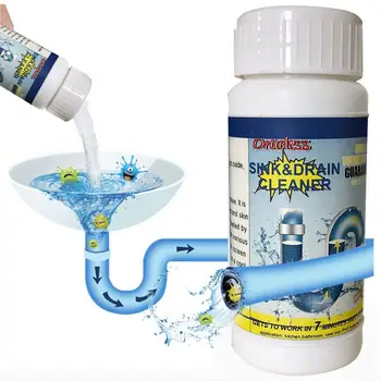 Мощно средство за събиране на почвата от тръби Мощен пречиствател на източване на мивки за кухня канализация Четка за тоалетна Инструменти за почистване от запушване на клозета