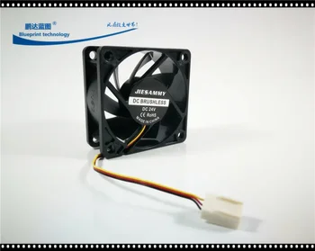 Нов вентилатор за охлаждане на дънната платка Mute 6025 6 см 60*60 *25 мм с хидравличен преобразуването на честотата на шасито 24