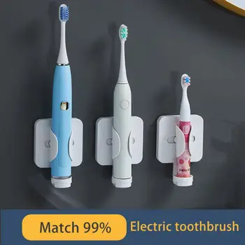 Нов Електрически Държач за четка за зъби, Органайзер за баня, Лигав Стенен Държач за четка за зъби, Автоматичен Органайзер за баня