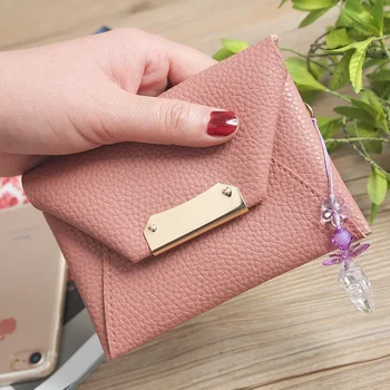 Нова мини чанта с принтом Дама личи, сладка студентски лесна преносима чанта за монети, Корейската версия, чанта за ключове, подвесная малка чанта