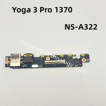 Оригинал за лаптоп Lenovo Yoga 3 Pro 1370 AIUU2 USB Такса Аудио Платка С Кабел NS-A322 5C50G97364 100% Тест В Ред