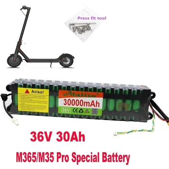 Оригинален 36V 30Ah 36V акумулаторна Батерия 30000 ма Електрически Скутер с Вграден Bms за Xiaomi M365 Специален Батерия За колоездене 60 км +