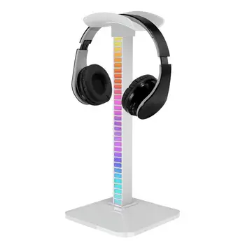 Осветление за управление на звука RGB Настолна Слушалки С подсветка за управление на звука Высокочувствительные Звукосниматели Аксесоар за слушалки за