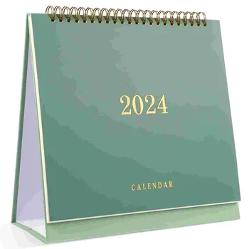 Офис Настолен Календар на 2023-2024 години е Голям 22x17 Месечен Маса Десктоп Планиране На 2024 година Планер Месечни Настолни Хартиени Календари