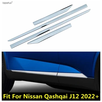 Оформление на Автомобила ABS Хромирани Вратата на Формоване на Купето Защитна Лента Стикер на Кутията Довършителни Аксесоари За Nissan Qashqai J12 2022 2023