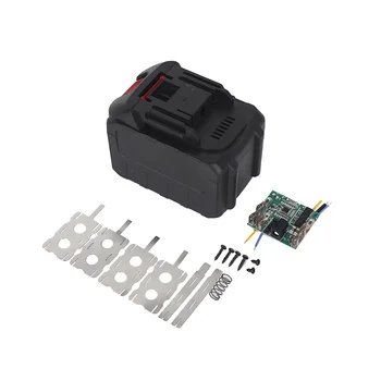 Пластмасов капак батерия + защитно панел литиева батерия за Makita 15-Елементен акумулаторен инструмент, Комплект отделението за батерията