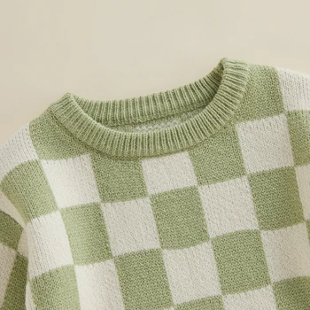 Плътен пуловер за малки момчета и момичета, плъзгачи Оверсайз, hoody, пуловер, топло есенно-зимни дрехи за бебета