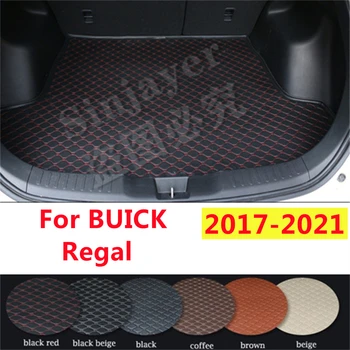 Подложка за багажник на кола SJ, изработени по поръчка за BUICK Regal 2020 2021 2019 2017 2018, водоустойчив авто заден багажник, предпазна подложка за багажника