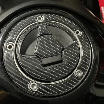 Подходящ За Kawasaki Z1000 Z800 Z750 ZX10R ZX6R ER6N Мотоциклет 3D въглеродни влакна Резервоар за Газов Делото Тампон Върху Пълнител Стикер С Логото на Z