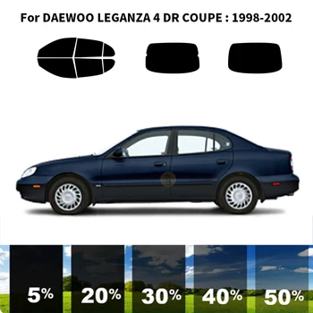 Предварително Обработена нанокерамика car UV Window Tint Kit Автомобили Прозорец Филм За DAEWOO LEGANZA 4 DR COUPE 1998-2002