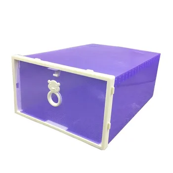 Прозрачен прахоустойчив, пластмасова кутия за съхранение в спалнята UL2697