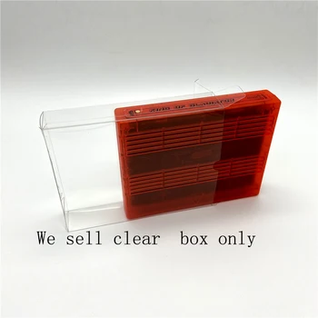 Прозрачна кутия за игра касета SNK MVS, кутия за съхранение на карти за домашни любимци