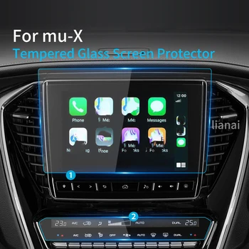 Протектор на Екрана Carplay За ISUZU МУ-X 2021 2022 2023 Защитен слой От Закалено Стъкло MUX GPS Screensave Автомобилни Аксесоари