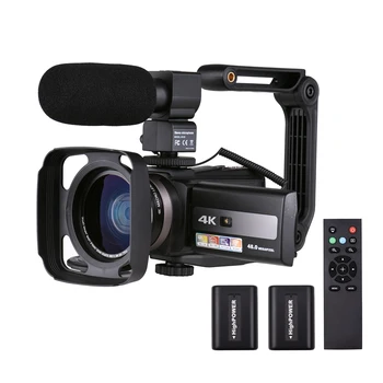 Професионална Видеокамера 60 Кадъра В СЕКУНДА 4k Камера 16X Цифрова Камера IR за Нощно Виждане за Видео на живо
