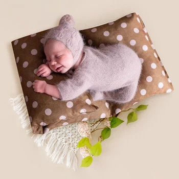 Реквизит за снимки на новородени Мини-матрака, възглавницата, за да представляващи, Спално бельо, аксесоари за фотосесии, подпори за студийни на снимките, възглавница-подложка