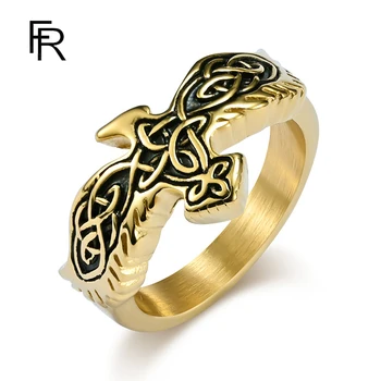 Ретро-скандинавски стил, келтски Вечният възел, Орел, пръстен от титанов стомана, Нишевая личност, Културен символ, украса за ръце