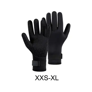 Ръкавици за гмуркане, ръкавици за неопрен, термални 3 мм неопренови ръкавици, водни ръкавици, плувни ръкавици за мъже и жени, каране на Каяк, кану, сърф