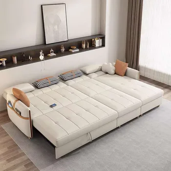 скандинавски мързелив необичаен диван-стол уникален мек модерен бял диван за хола мързелив сгъваем divano letto луксозен спален комплект мебели