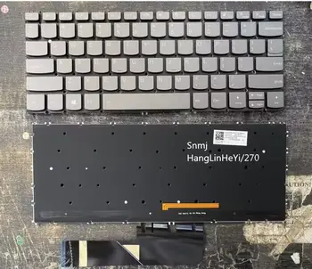 Сребриста клавиатура с подсветка от САЩ за Lenovo Yoga Slim 7-13ITL05 7-13ACN05 7-13ITL5 7-13sACN 13sITL 13ITL5 Yoga 13S G2 2021