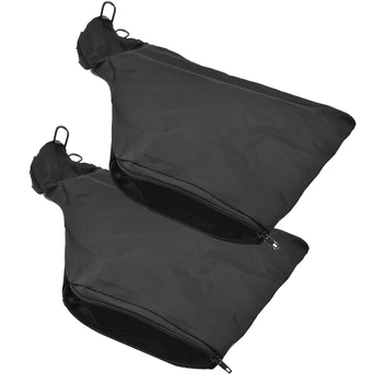 Торба за прах за торцовочной триони, черна торба за събиране на прах с цип и телена стойка, за торцовочной триони модели 255, 2 бр.
