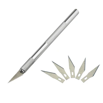 Универсален нож 30 ° Art С нож за хартия, джобни ножчета, инструмент за бродерия, канцеларски материали