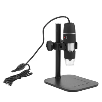 Цифров USB микроскоп 50X-500X Електронен микроскоп 5MP USB 8 LED Цифров фотоапарат Микроскоп Ендоскоп с Лупа