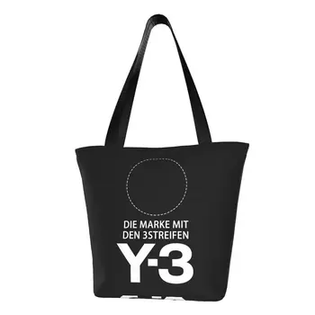 Чанта за пазаруване Kawaii Yohji Yamamoto, холщовая чанта за покупки от рециклиране