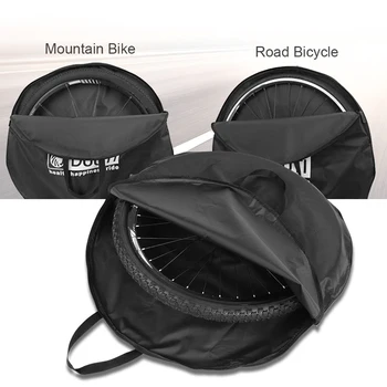 Чанти за носене на колело планински велосипеди, найлонова опаковка за съхранение на колелата пътят мотори, найлонова опаковка за съхранение на застежек-мълния 29 инча