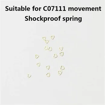 Часовници аксесоари, подходящи за швейцарски CO7111 движение устойчив на удари Пролет люлка скоба за универсален основната част на движението 