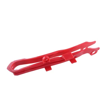Червена Гумена Плосък Вилица Верига Слайдер за Употреба на Махалото Протектор Подходящ за Honda CR125R CR250R CRF250R CRF250X CRF450R CRF450X