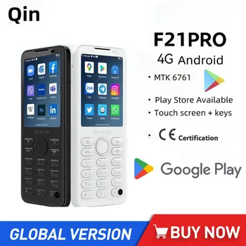 Чин F21 Pro Смартфони със сензорен екран, Wi-Fi в Google Store 2.8 инча, 3 GB + 32 GB, мобилен телефон с Bluetooth 5,0 с бутон на глобалната версия
