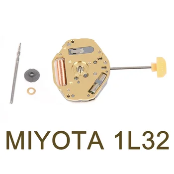 Япония Meiyuda 1L32 механизъм кварцов и електронен механизъм 3 стрелки без календар детайли часов механизъм